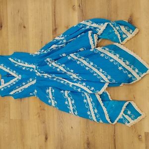 LILA BATH ORIGINAL Vintage 1950s mexico dress